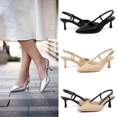 Women slingback kitten - women,