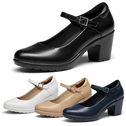 Women pumps chunky low block - pumps,