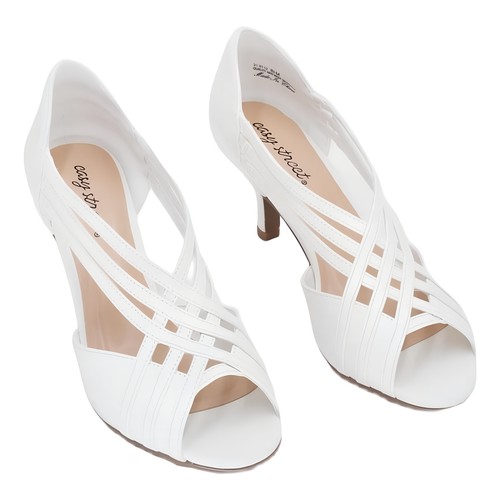 Easy street peep toe strappy - peep,